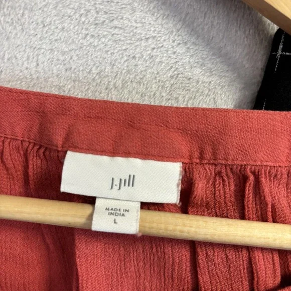 Lot Of 3 J. Jill Tops Cropped Pants Set Womens Large 10 Lightweight Spring Shirt - Picture 6 of 16